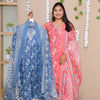 Cotton Bandhej Printed Suit Set