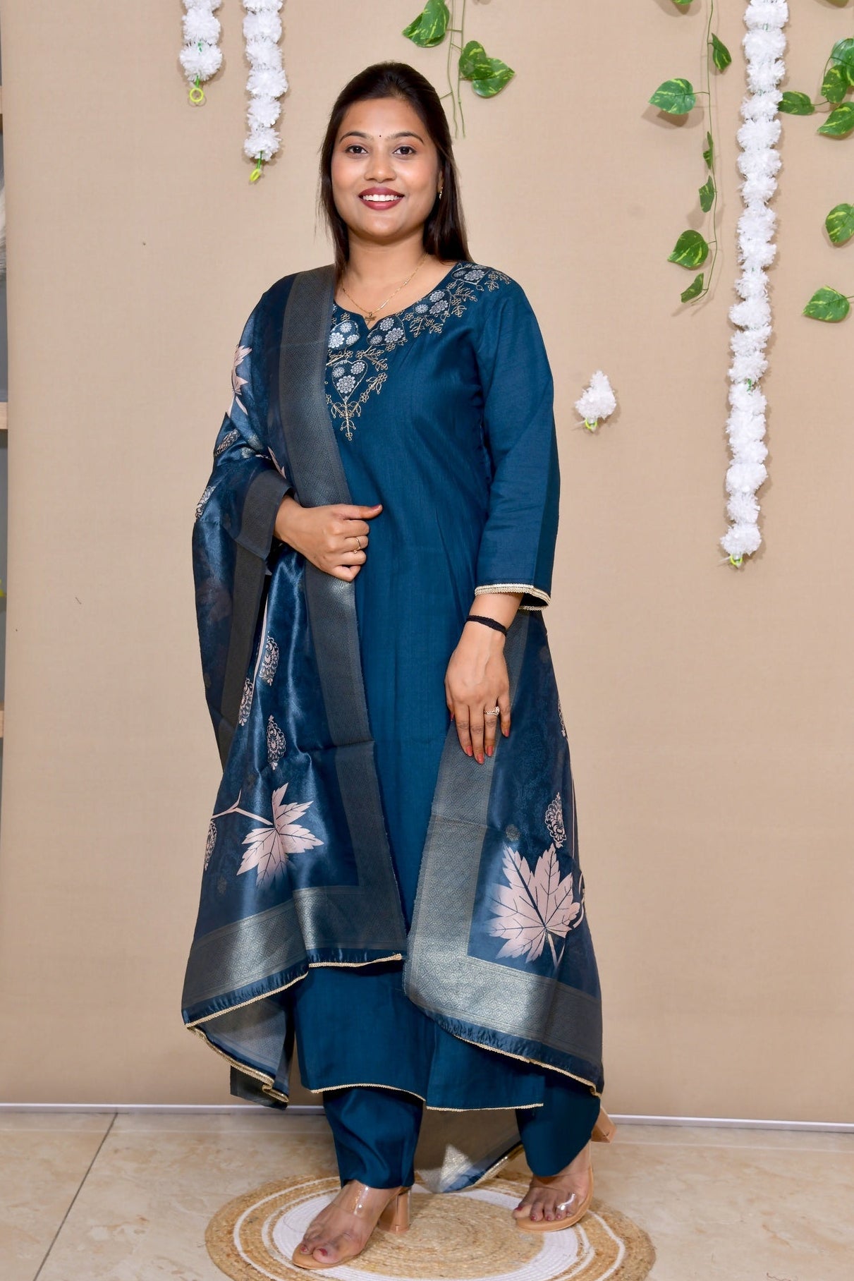 Neel Kamal Embroidered Suit Set