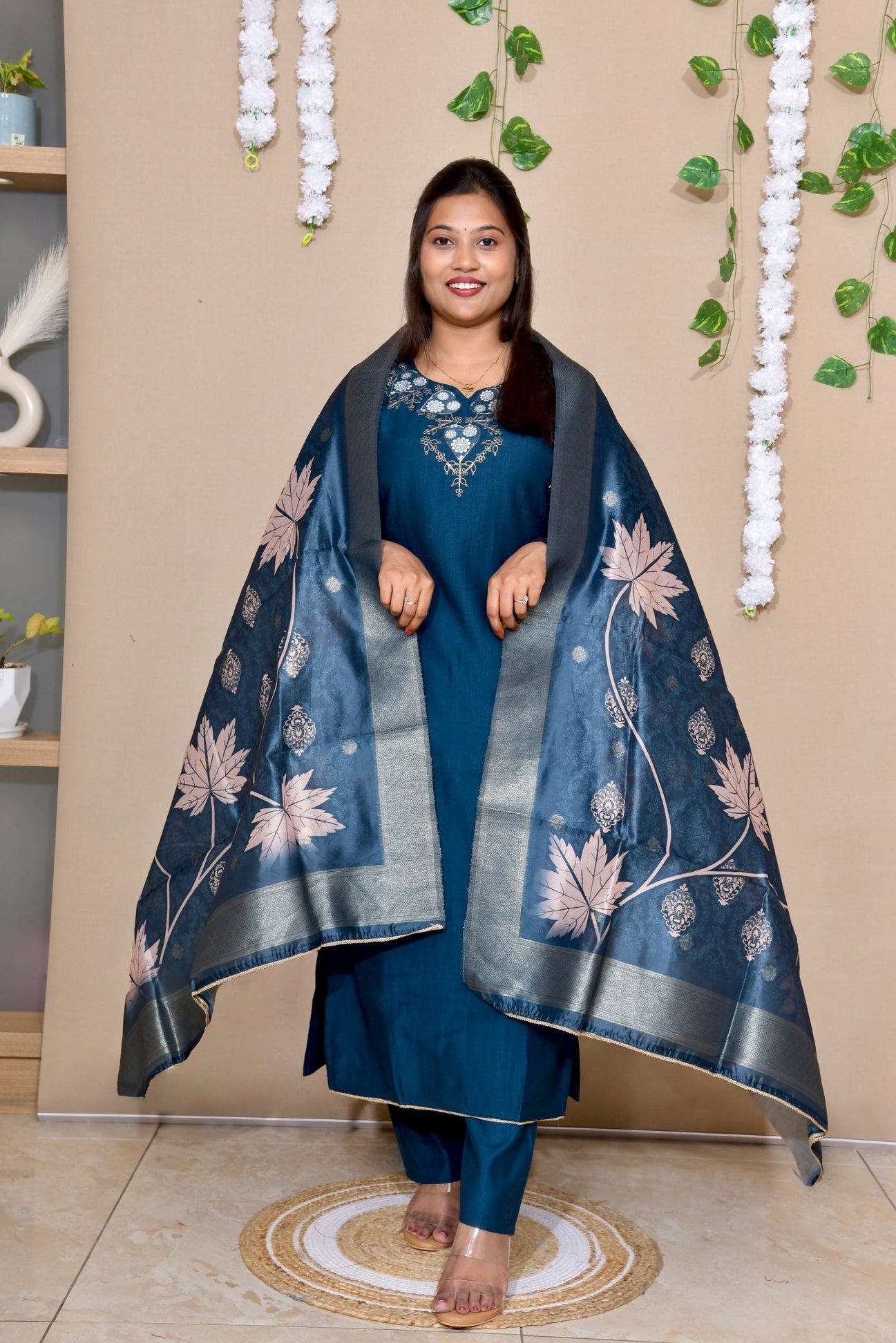 Neel Kamal Embroidered Suit Set