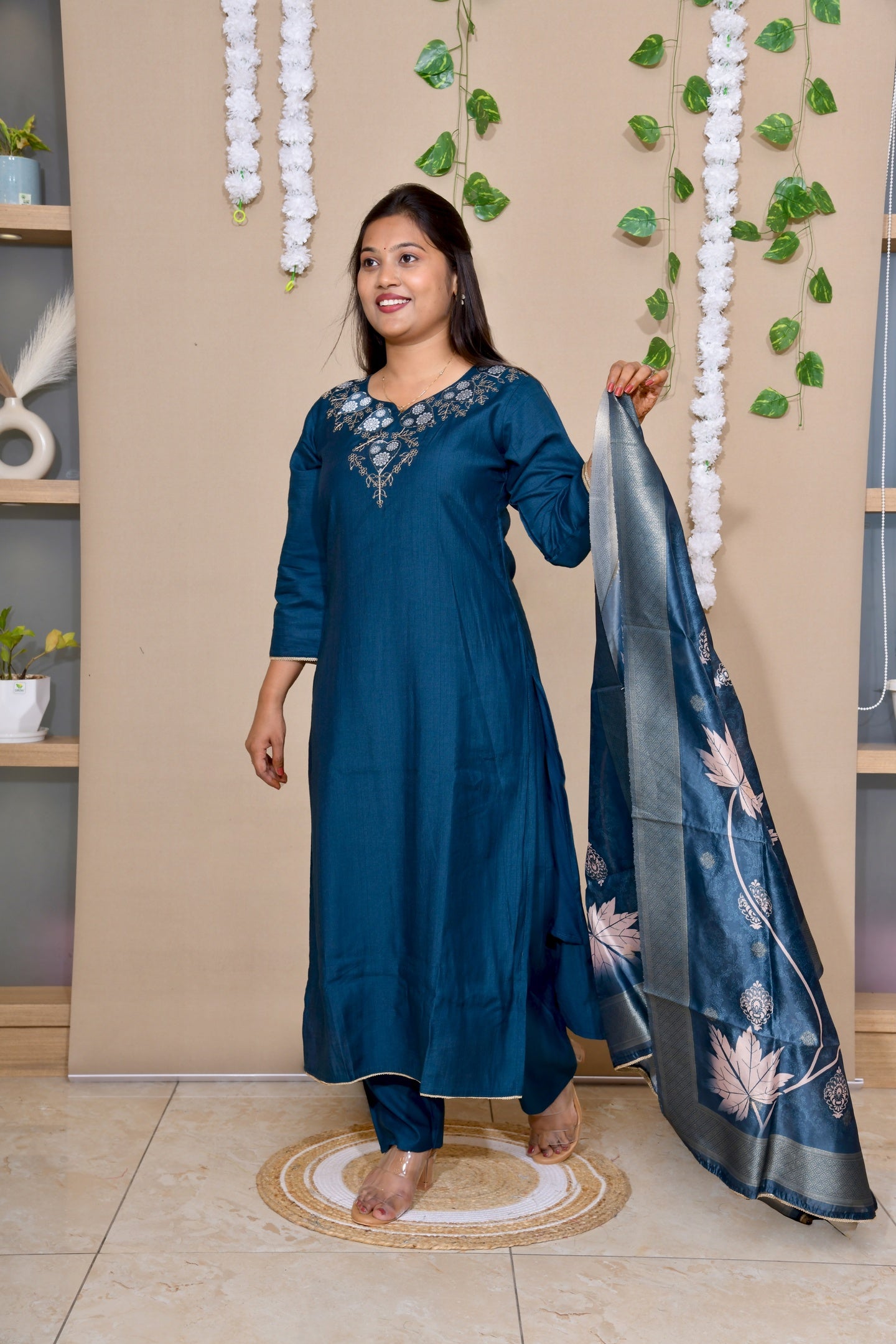 Neel Kamal Embroidered Suit Set