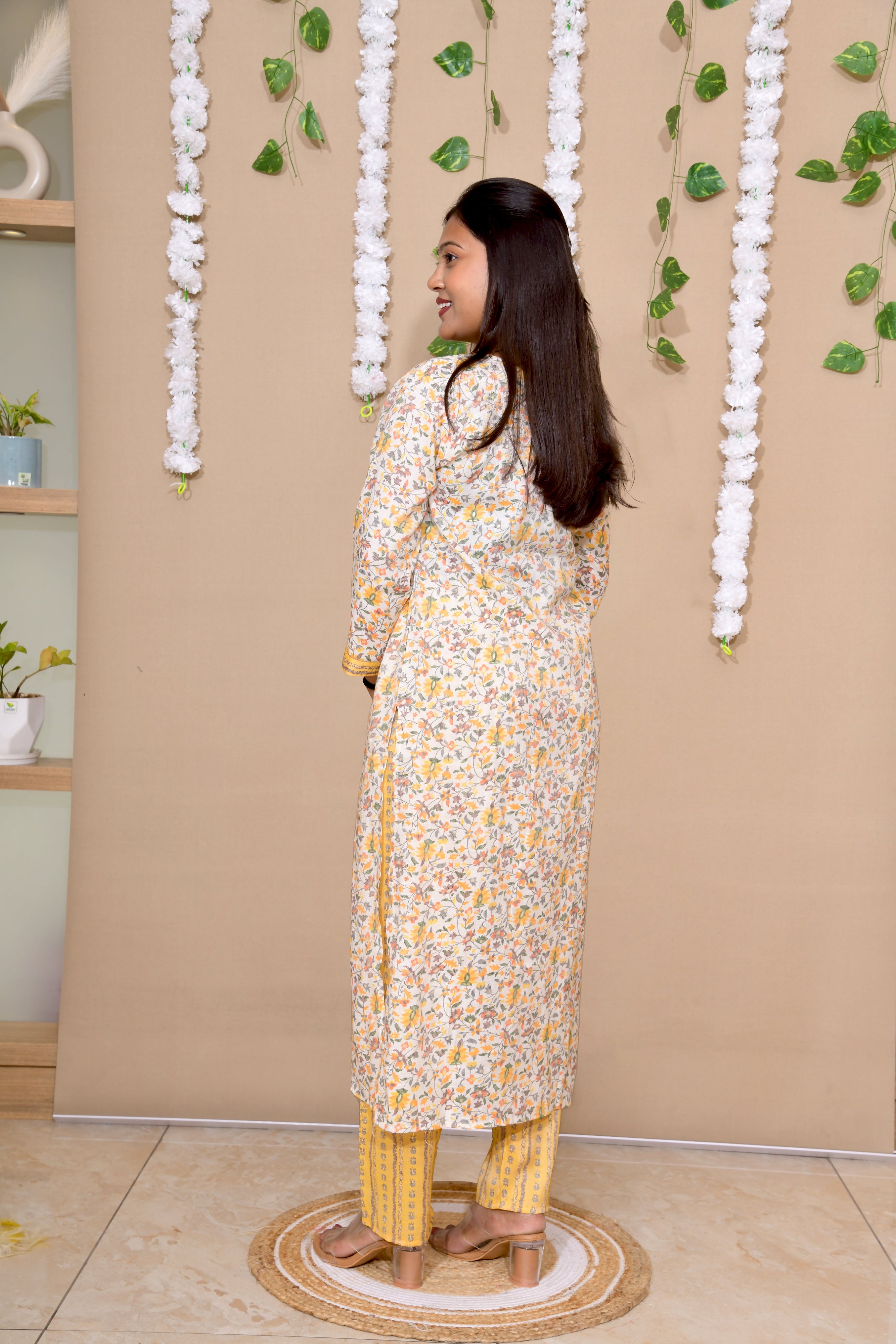 Sunny Meadow Breeze Cotton Suit Set