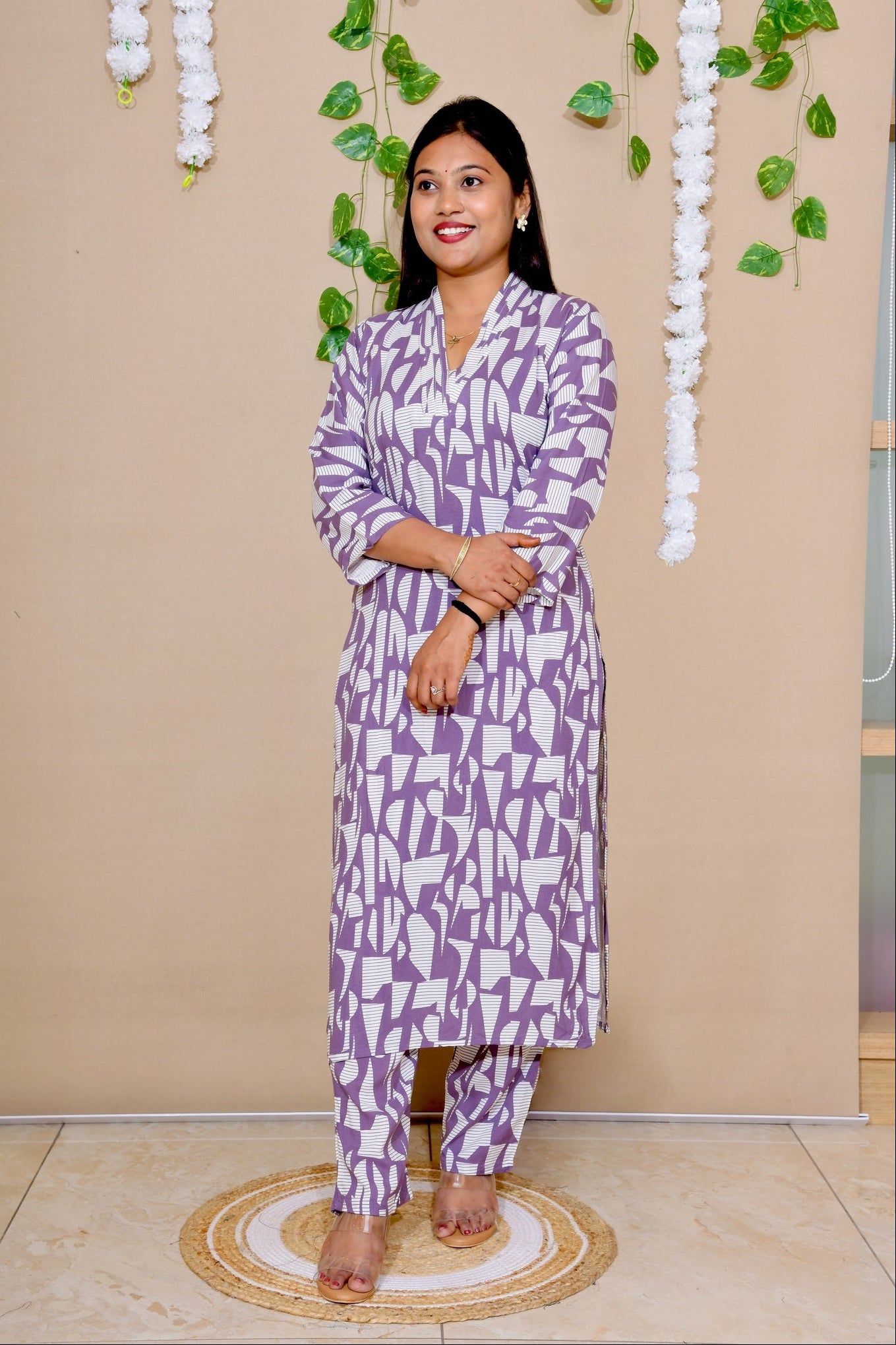 Abstract Aura Everyday Kurta Set
