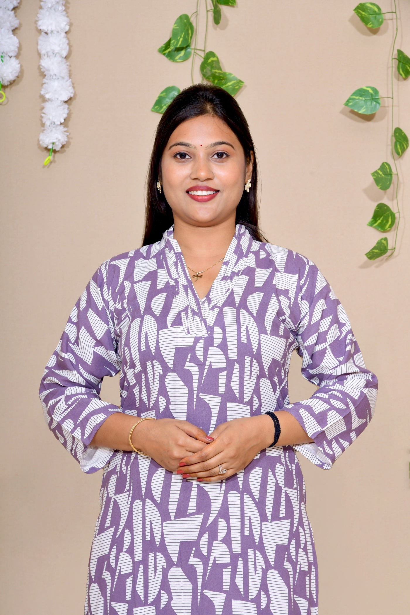 Abstract Aura Everyday Kurta Set