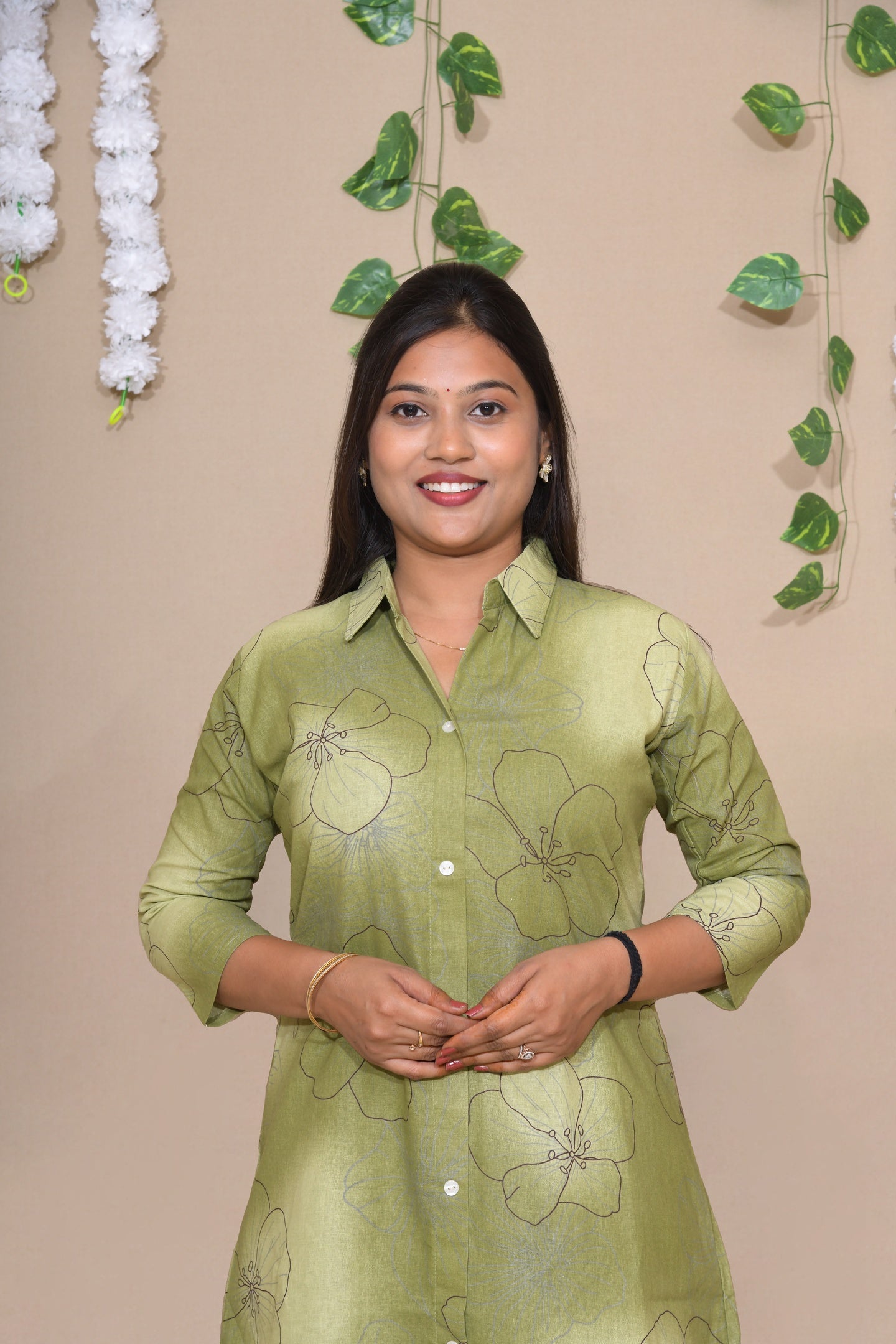 Sage Green Floral Co-ord Set