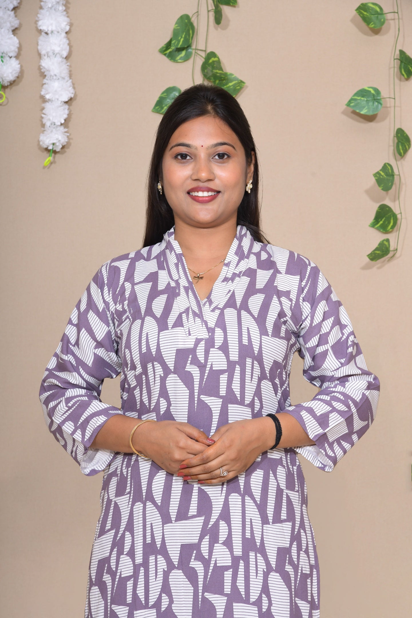 Abstract Aura Everyday Kurta Set