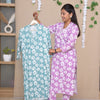 Lilac and Rama Blue Floral Everyday Sets